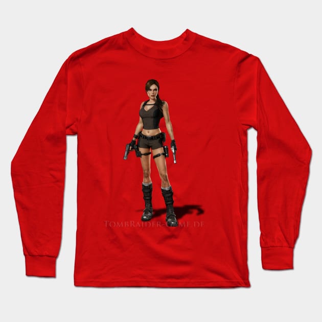 TOMB RIDER Long Sleeve T-Shirt by Tynna's Store